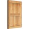 Ekena Millwork Framed Board-n-Batten Shutters, Rough Sawn Western Red Cedar, 16 1/8W x 23H, PR RBF06S16X023RWR - alternate 5